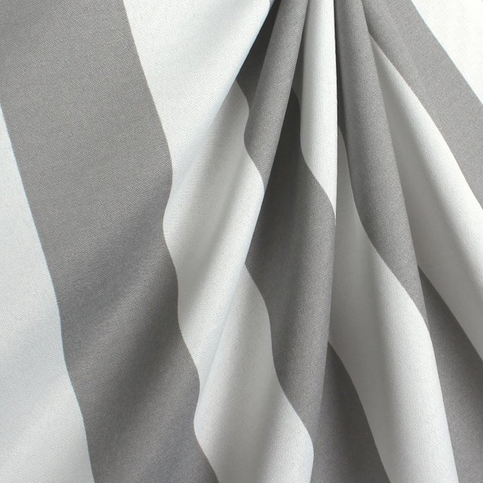 Premier Prints Outdoor Vertical Gray Fabric image 3 of 4
