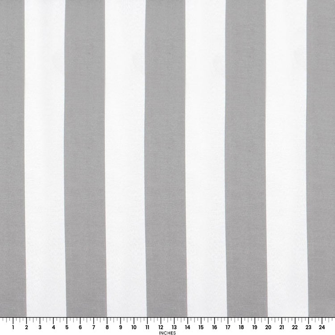 Premier Prints Outdoor Vertical Gray Fabric image 4 of 4