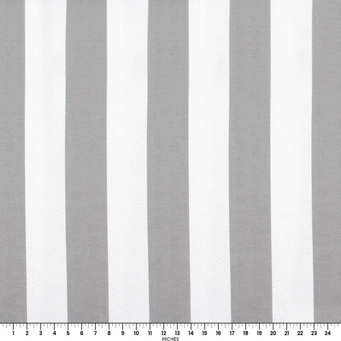 Premier Prints Outdoor Vertical Gray Fabric image 4 of 4