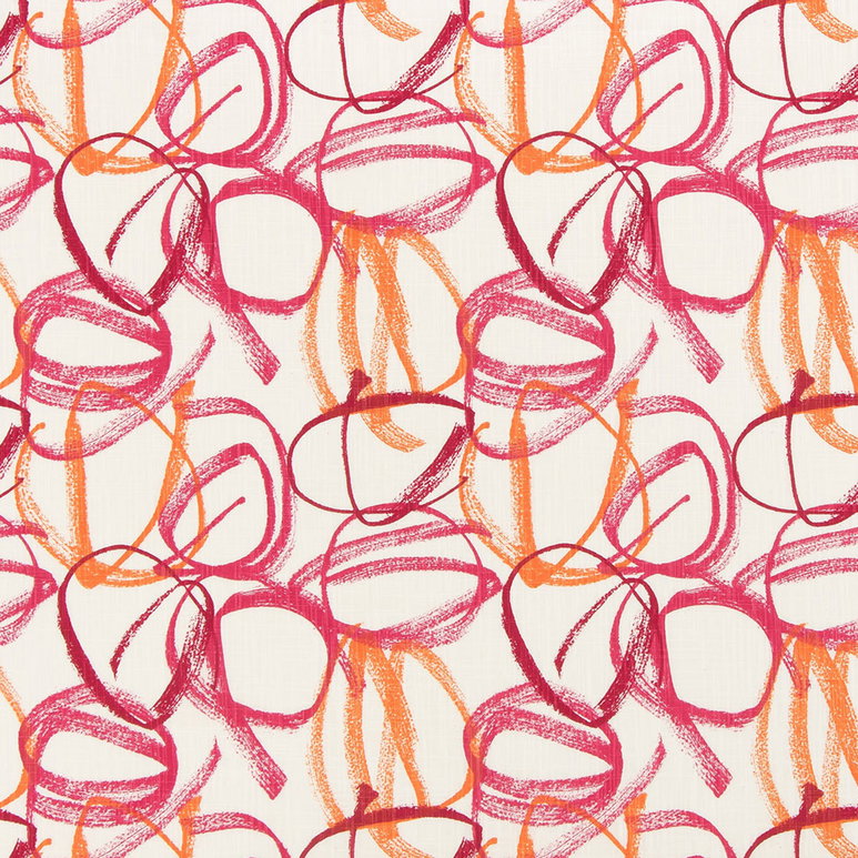 Premier Prints Vibrato Flamingo Slub Canvas Fabric