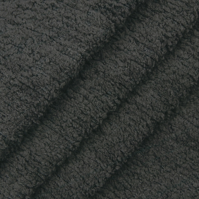 Viking Boucle Asphalt Upholstery Fabric image 2 of 2