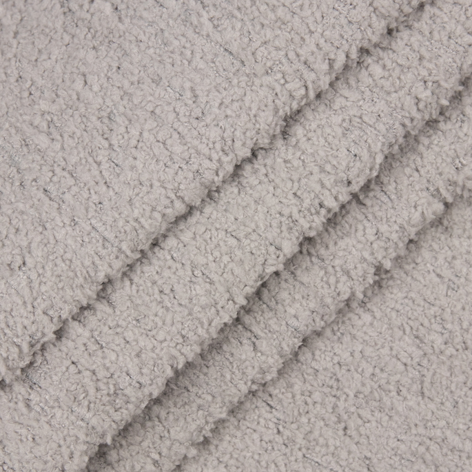 Viking Boucle Dove Upholstery Fabric image 2 of 2