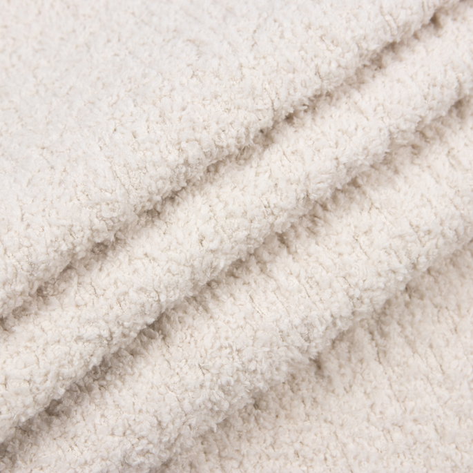 Viking Boucle Sand Upholstery Fabric image 2 of 2