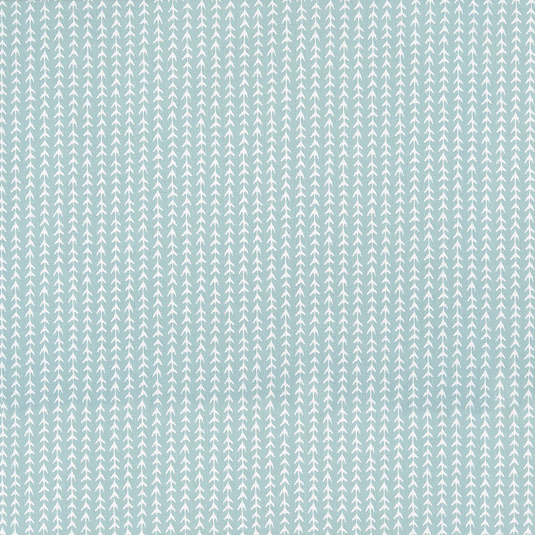 Premier Prints Vine Spa Blue Fabric