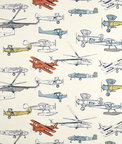 Premier Prints Vintage Air Maya Macon Fabric