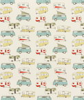 Premier Prints Vintage Camper Formica Macon Fabric