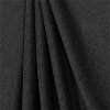 Black Polyester Linen Fabric - Image 2