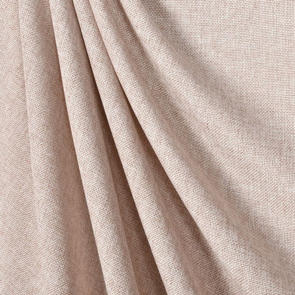 Taupe Polyester Linen Fabric OnlineFabricStore