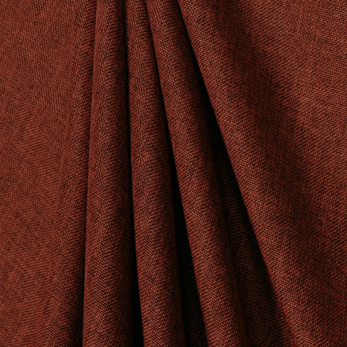 Maroon Polyester Linen Fabric image 2 of 2