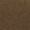 Chocolate Brown Polyester Linen Fabric - Image 1