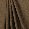 Chocolate Brown Polyester Linen Fabric - Image 2