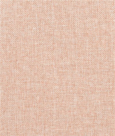 Peach Polyester Linen Fabric