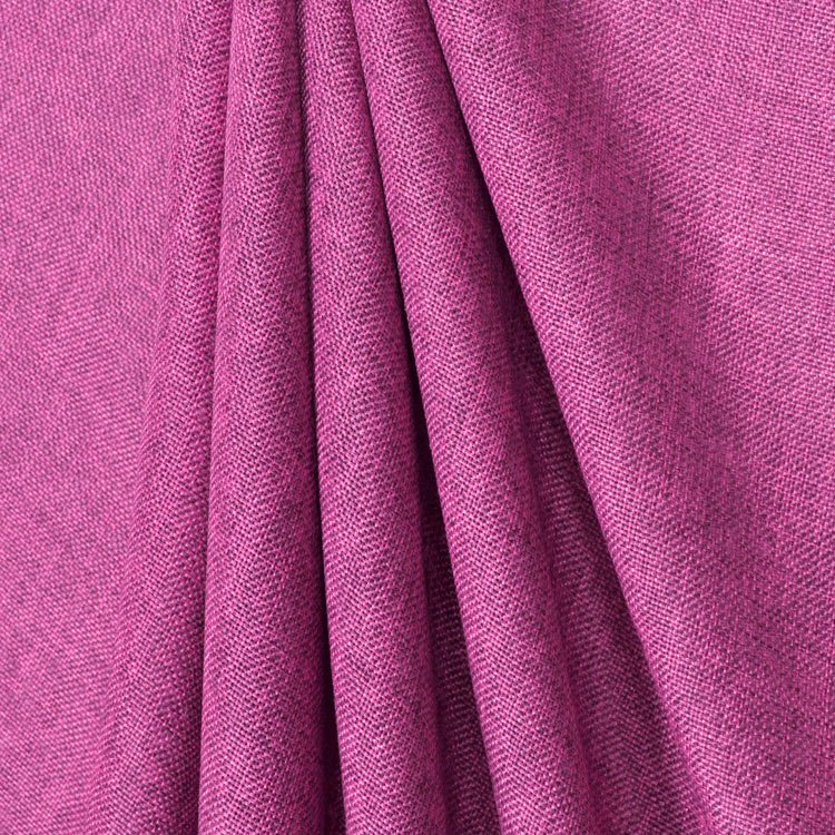 Fuchsia Polyester Linen Fabric | OnlineFabricStore