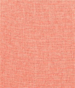 Salmon Pink Polyester Linen
