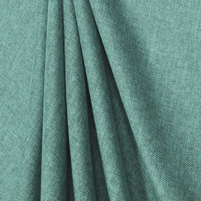 Seafoam Blue Polyester Linen Fabric image 2 of 2