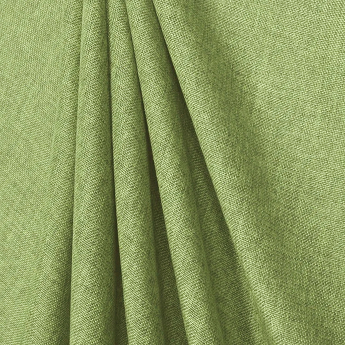 Willow Green Polyester Linen Fabric image 2 of 2