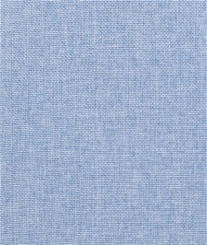 Baby Blue Polyester Linen Fabric