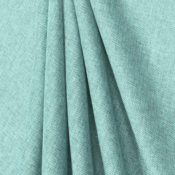 Robin Egg Blue Polyester Linen Fabric image 2 of 2