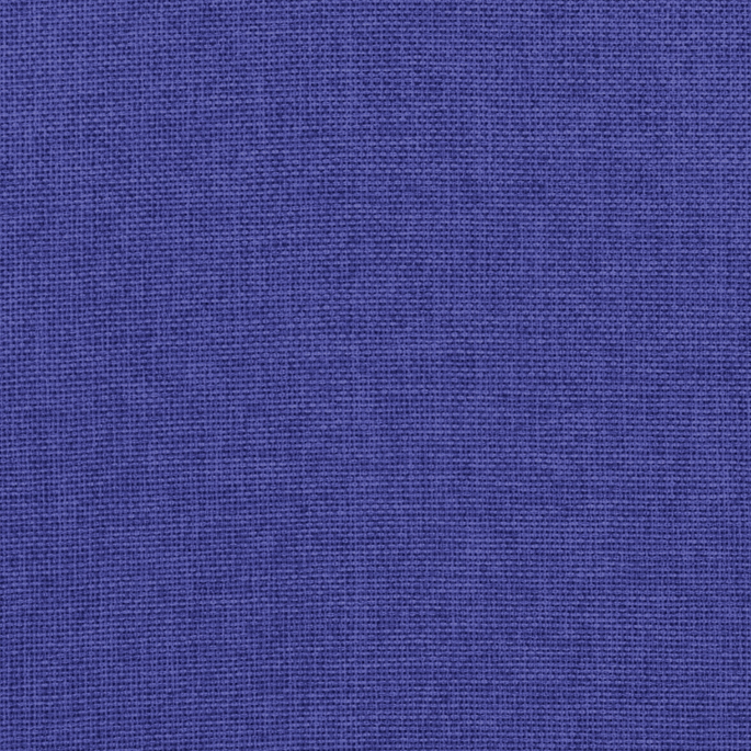Cornflower Blue Polyester Linen Fabric image 1 of 2