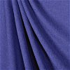 Cornflower Blue Polyester Linen Fabric - Image 2