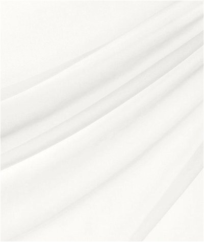 118 Inch Off White Voile Fabric