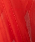 118 Inch Red Voile Fabric