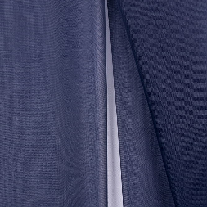 118 Inch Navy Voile Fabric