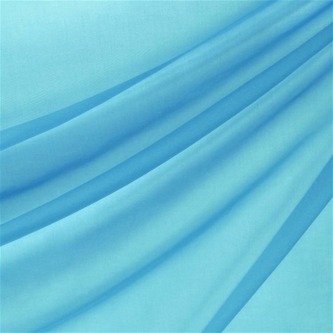 118 Inch Aquamarine Voile Fabric