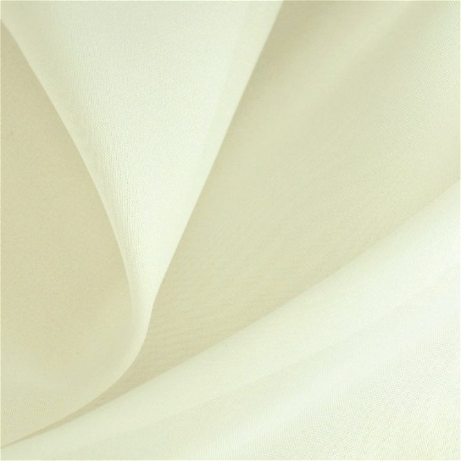 118 Inch Cream Voile Fabric