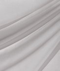 118 Inch Silver Voile Fabric