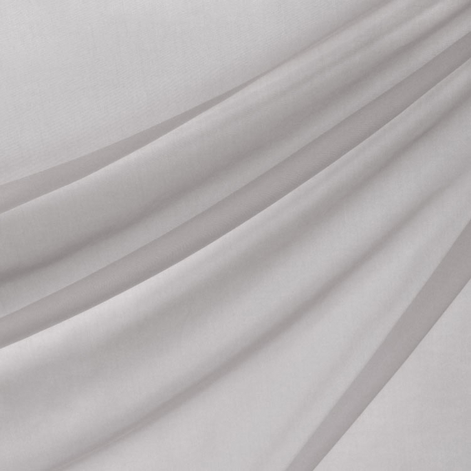 118 Inch Silver Voile Fabric image 1 of 1