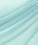 118 Inch Robin Egg Blue Voile
