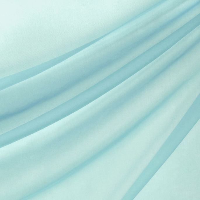 118 Inch Robin Egg Blue Voile Fabric image 1 of 1