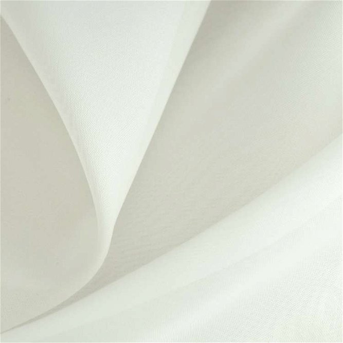 Hanes 118 Inch Winter White Voile Fabric