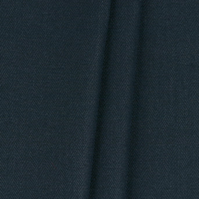 RK Classics Navy Brushed Cotton Twill Fabric image 2 of 2