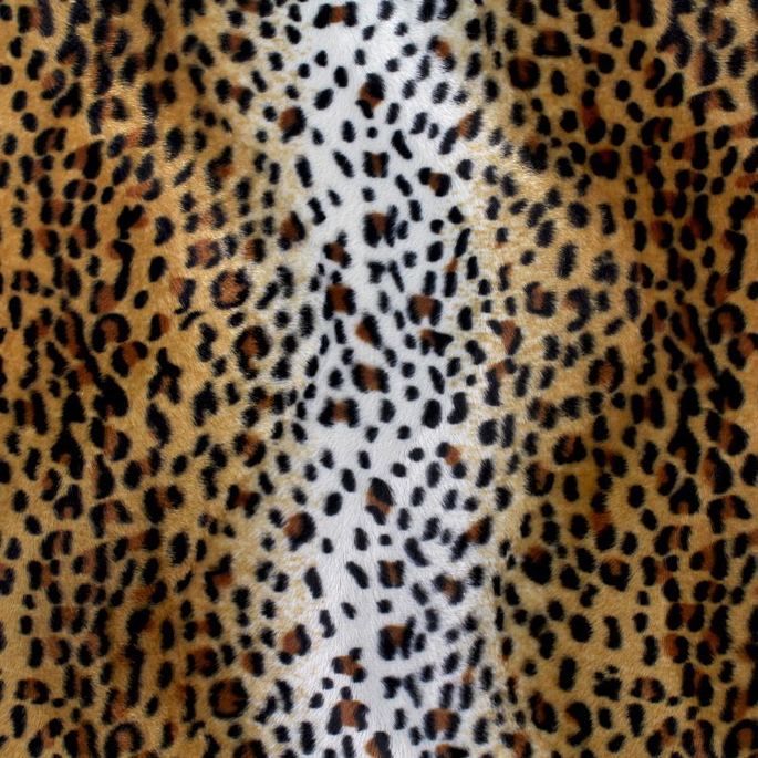 Original Cheetah Velboa Faux Fur Fabric image 1 of 2