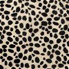 Taupe Dalmatian Velboa Faux Fur Fabric - Image 1