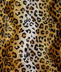 Gold Leopard Velboa Faux Fur Fabric
