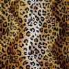 Gold Leopard Velboa Faux Fur Fabric - Image 1