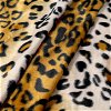 Gold Leopard Velboa Faux Fur Fabric - Image 2