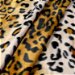 Gold Leopard Velboa Faux Fur Fabric thumbnail image 2 of 2