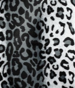 Snow Leopard Velboa Faux Fur
