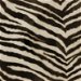 Brown Zebra Velboa Faux Fur Fabric thumbnail image 1 of 2