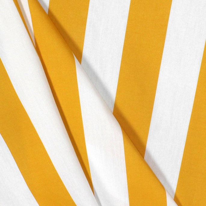 Premier Prints Outdoor Vertical Citrus Yellow Fabric image 3 of 5