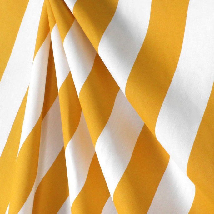 Premier Prints Outdoor Vertical Citrus Yellow Fabric image 4 of 5