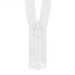 YKK 36" White #5 Plastic Vislon Open End Zipper