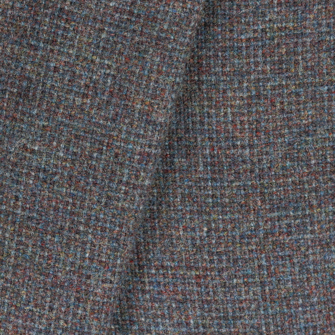 Colebrook Tweed Wool Periwinkle Fabric image 2 of 2