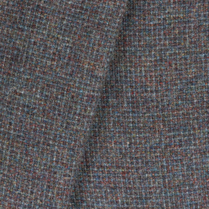 Colebrook Tweed Wool Periwinkle Fabric image 2 of 2