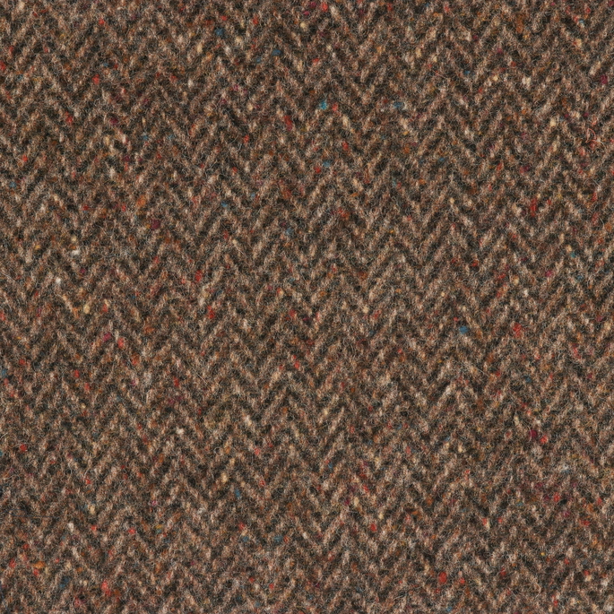 Maybrook Wool Brown Fabric image 1 of 2