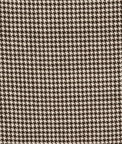 Dorrance Houndstooth Wool Chocolate/White Fabric